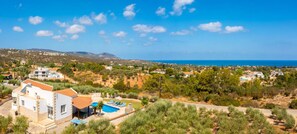 Aerial view of Villa Thea