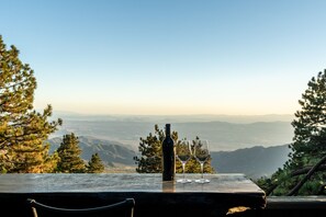 Deck/Patio 1 - Upstairs - Amazing views day&night 