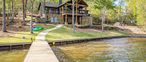 View of house from Lake Martin