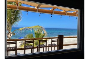 Vue sur la plage/l’océan