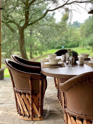 Seating area,Garden view