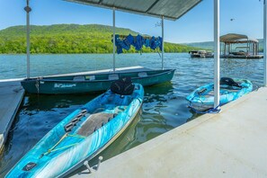 2 Kayaks and 1 Canoe Available for Use