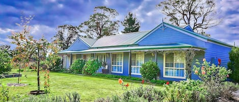 Front entrance to Marigold Cottage - your peaceful retreat in the heart of Little Hartley.