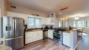 Kitchen with Stainless Steel Appliances