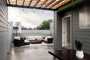 Private rooftop deck