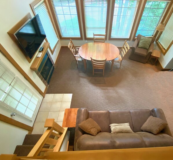 Living room from loft