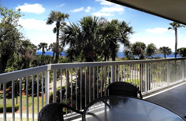 Beautiful Oceanfront view from balcony