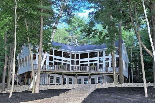 50 windows w/ Great Sacandaga Lake views