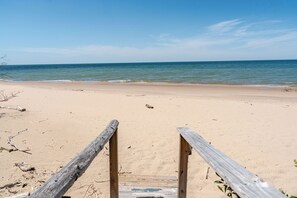 This is YOUR beach. Our backyard. Not anyone else's, and not easily accessed.