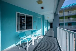 Outside seating area