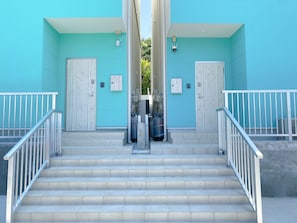 Fassade der Unterkunft