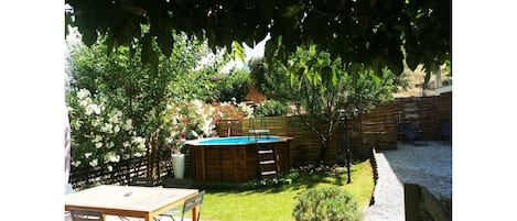 jardin et piscine 