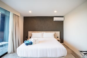 Comfortable king-size bed