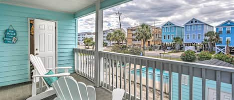 Surfside Beach Vacation Rental | 2BR | 1BA | Stairs Required | 625 Sq Ft