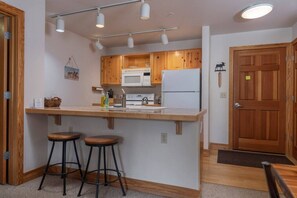 Kitchen and entryway