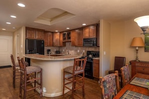 Kitchen with Granite Countertops