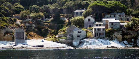 Marine de Scala depuis la mer