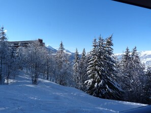 Blick von der Unterkunft