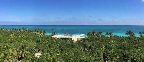 Vue sur la plage/l’océan