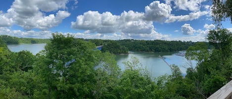 Upstairs Deck Pano View