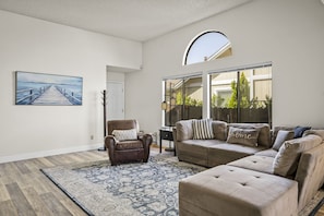 Open Floor Plan: Living Room and Dinning Room and Kitchen.  