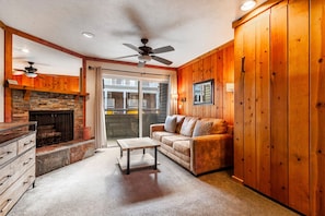 Living Area with Sleeper Sofa & Murphy Bed