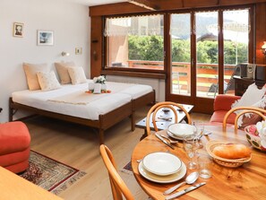 Table, Furniture, Property, Building, Tableware, Comfort, Dishware, Wood, Window, Orange