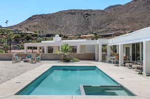 Backyard looking towards casita