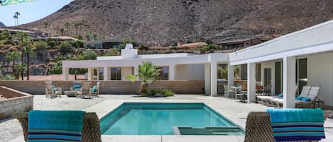 backyard with view of casita