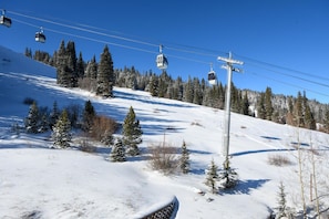 Amazing gondola views from the deck