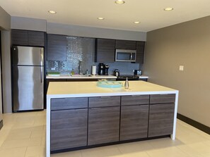 Large kitchen island