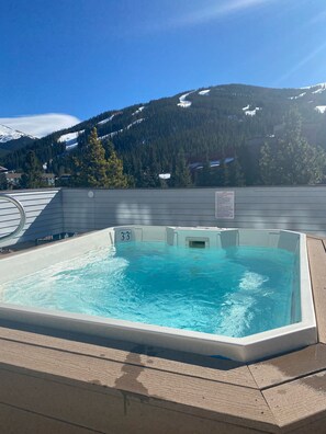 Shared hot tub