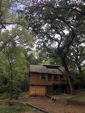 View of Cabin from the Campfire Site
