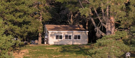 Cabin Exterior as viewed from Lake