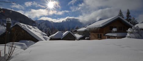 Vue du chalet sur la Muzelle