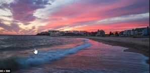 Falmouth heights Beach at Sunset