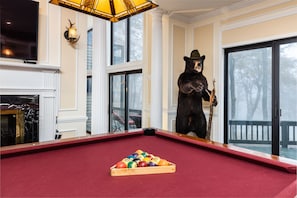 Game Room on main level.