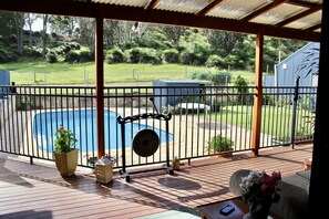 Saltwater pool for guest use