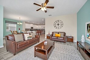View of the living room area