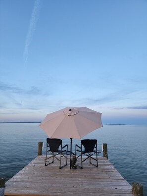 Surround yourself with endless water views w/ kayaks, paddleboards and fishing!