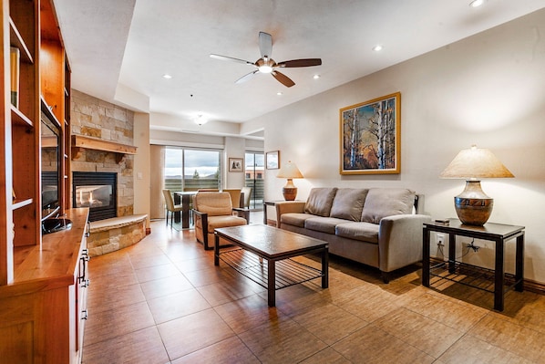 Living Area with Sleeper Sofa