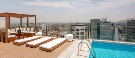 Rooftop pool