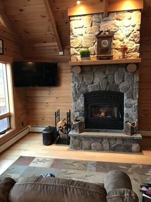 Main Level Fireplace