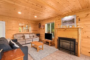 Fireplace and lounging