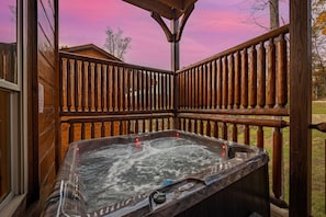 Bain à remous extérieur