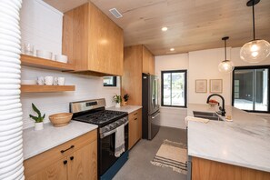 Spacious-modern kitchen. 