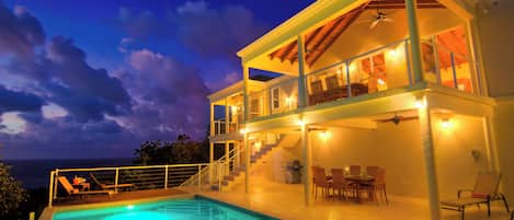 An array of decks and the large pool are perfect for fun in the sun
