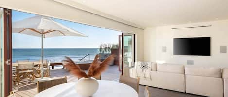 Exquisite Mediterranean-style beach house.
