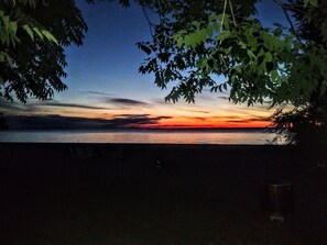 Looks like a dream but it's all captured right here on our Lake Huron shoreline.