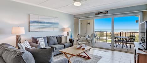 Living Room With An Ocean View!